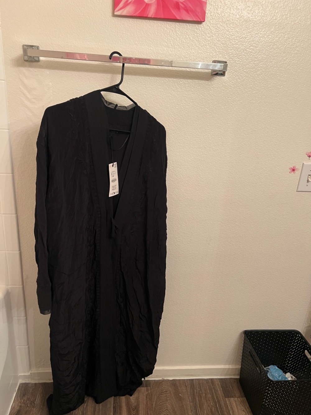Zara Black Trench Coat